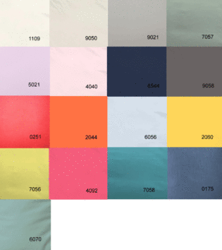 Bettwäsche Provence Leinen-Fleuresse Farbkarte