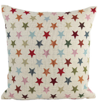 Kissen Mars mit Sternen von N&K Bielefelder Wäsche