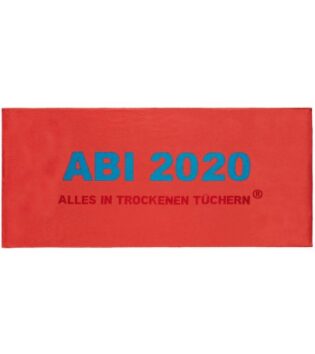 Handtuch Abituch 2020