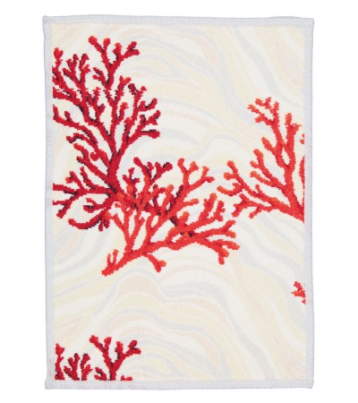 Koralle Chenille Handtücher von Feiler