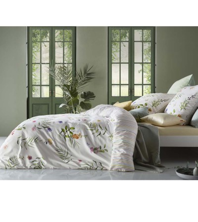 Mako-Satin Bettwäsche Bed Art S von fleuresse - multicolor