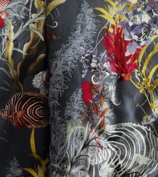 Mako-Satin Bettwäsche Bed Art S von fleuresse - koralle