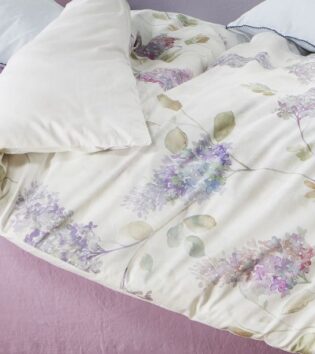 Blumen Bettwäsche Bed Art S von fleuresse - flieder