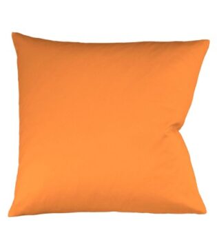 fleuresse einfarbige Kissenbezüge - orange