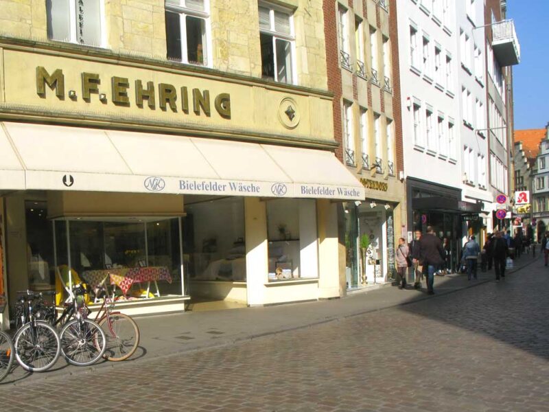 Standort Münster von N&K Bielefelder Wäsche