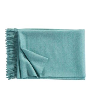 Alpaka Plaids Puro von Fischbacher mint