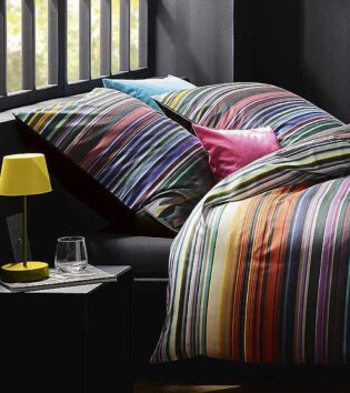 Streifen Bettwäsche Bed Art