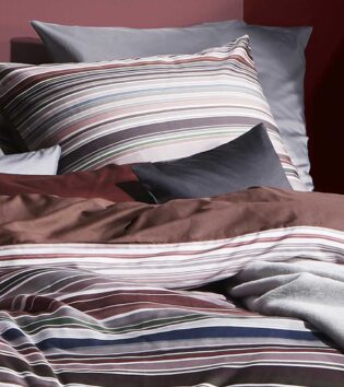 Bed Art Streifen Bettwäsche