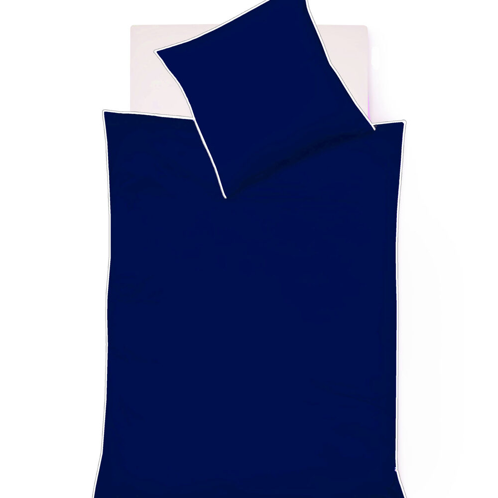 einfarbige Bettwäsche Schweizer Satin
