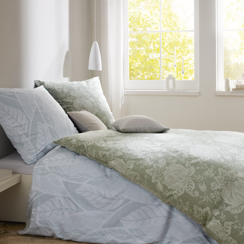 Jacquard Winter Bettwäsche Lech Flanell