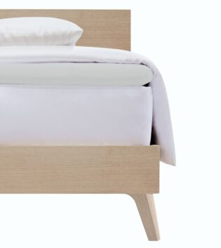 Fleuresse Topper Spannbettlaken Comfort - silber