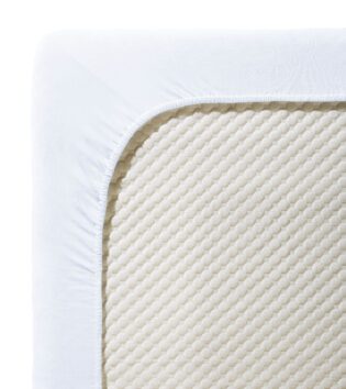 Fleuresse Spannbettlaken Comfort Topper - weiß