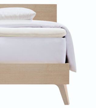 Fleuresse Spannbettlaken Comfort Topper - wollweiß