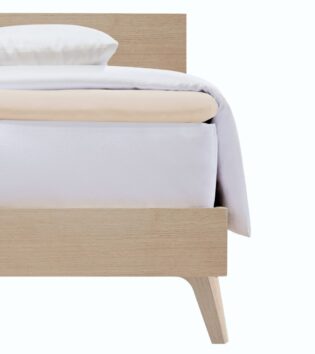 Fleuresse Topper Spannbettlaken Comfort - puder