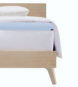 Fleuresse Spannbettlaken Comfort Topper - bleu