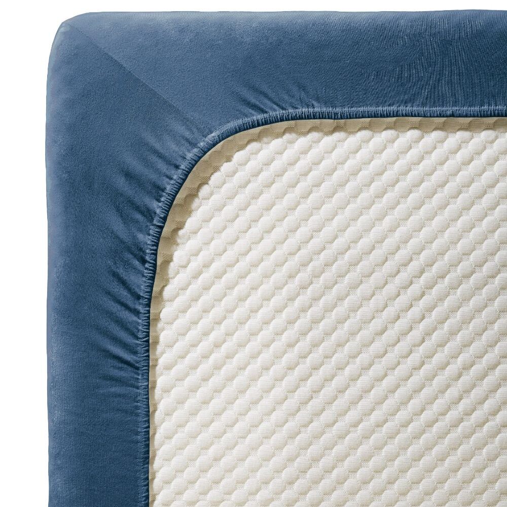 Fleuresse Spannbettlaken Comfort Topper - denim