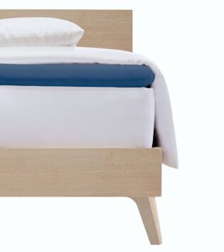 Fleuresse Spannbettlaken Comfort Topper - denim