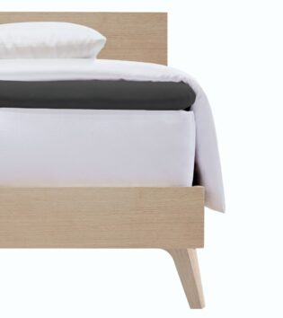 Fleuresse Spannbettlaken Comfort Topper - anthrazit
