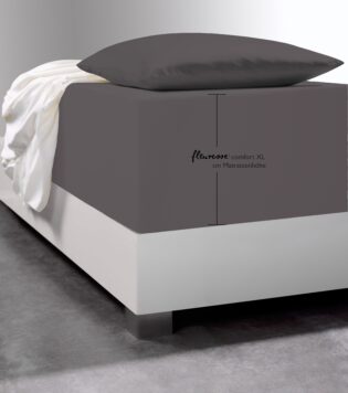 Spannbettlaken Comfort XL von fleuresse - waldbeere