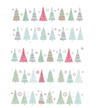 Geschirrtücher von Kracht in Grün und Rot mit weihnachtlichem Motiv, auf weißem Hintergrund.