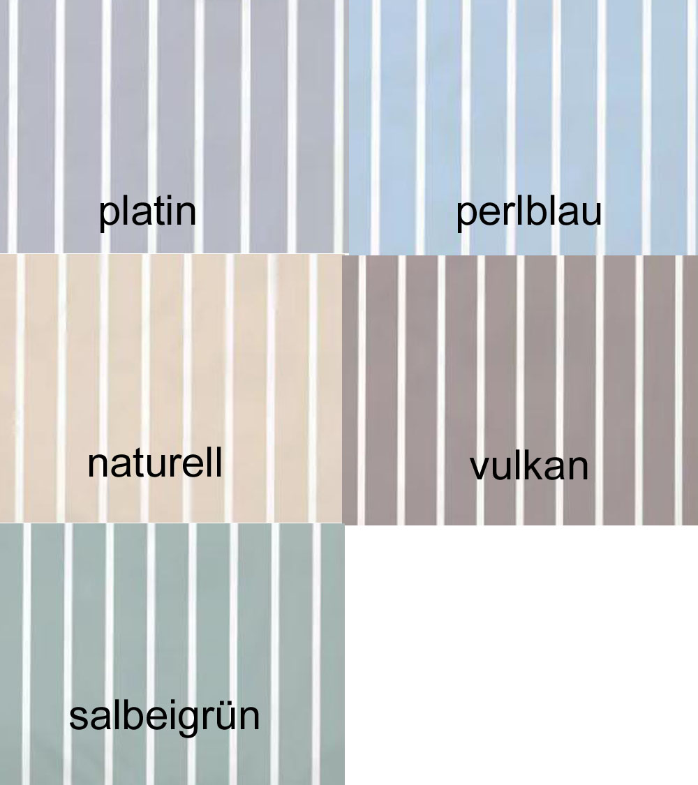 Jersey Kissenbezüge Streifen von Janine – alle Farben