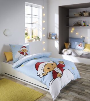 fleuresse Kinder Bettwäsche Sandmännchen - Sterne