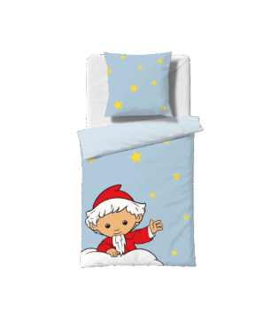 fleuresse Kinder Bettwäsche Sandmännchen - Sterne