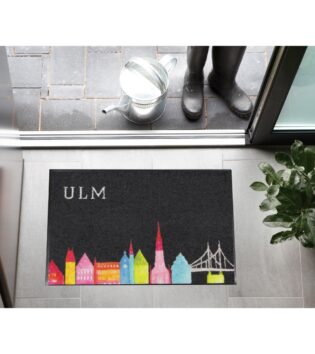 N&K Bielefelder Wäsche Wohnmatte: Motiv Ulm